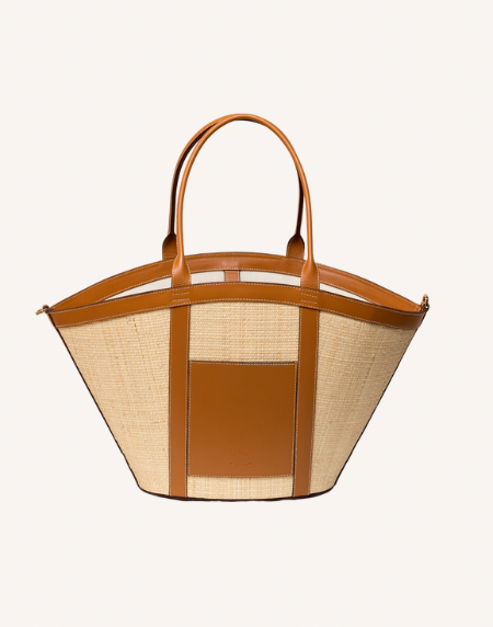 Sac cabas cuir