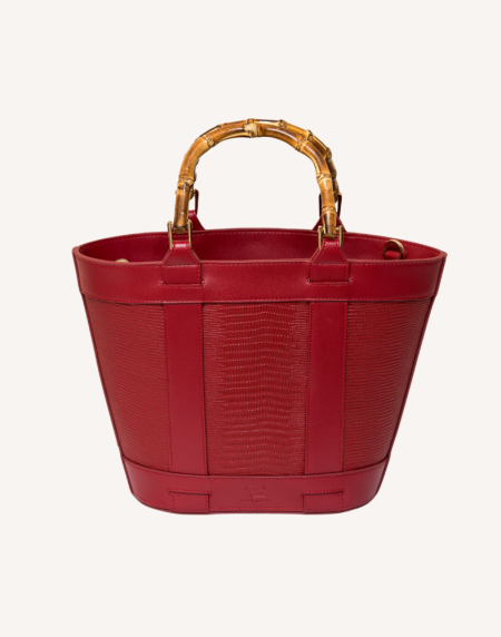 Sac cabas rouge